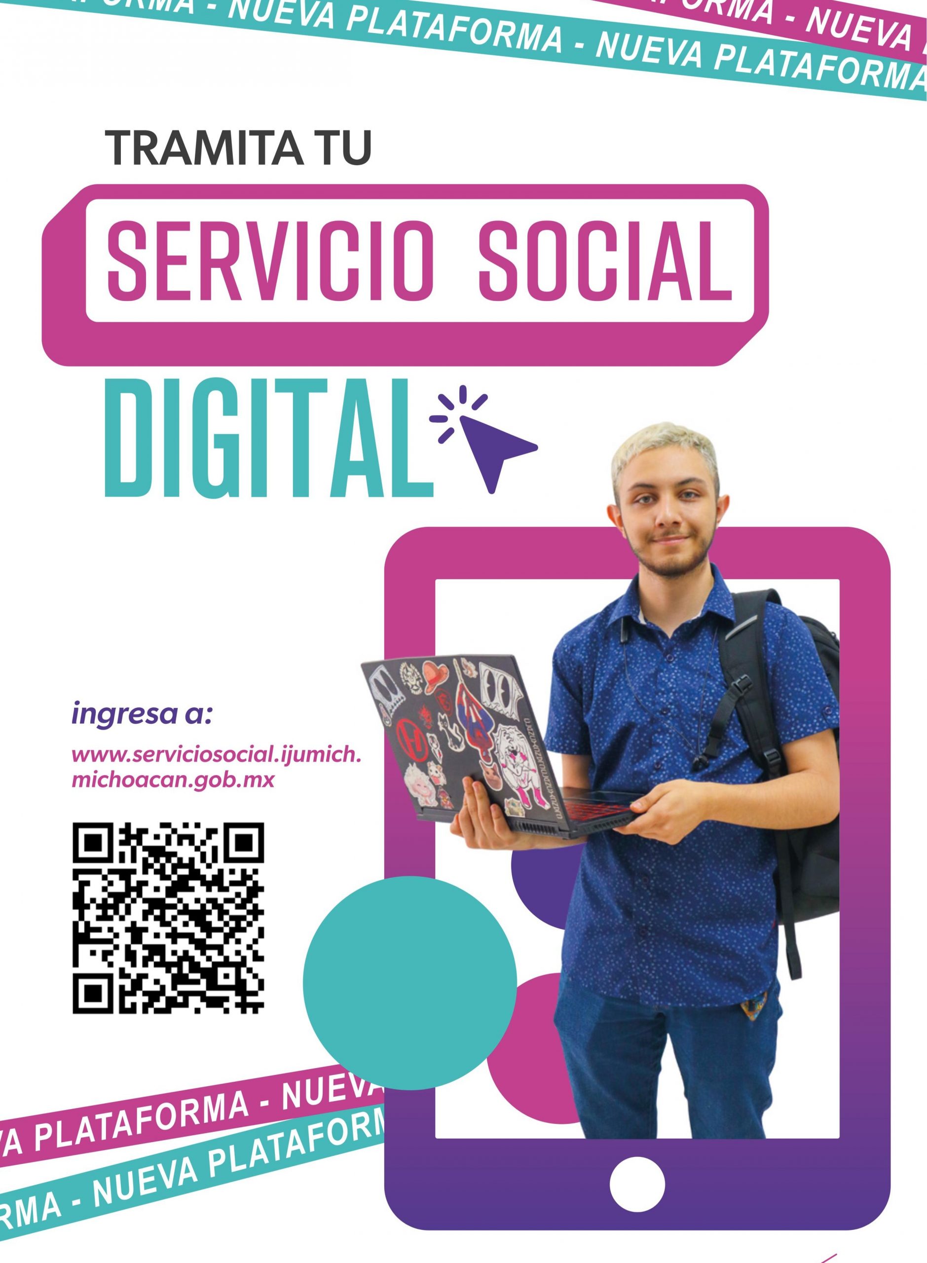 Michoacán pone en marcha plataforma Servicio Social Digital