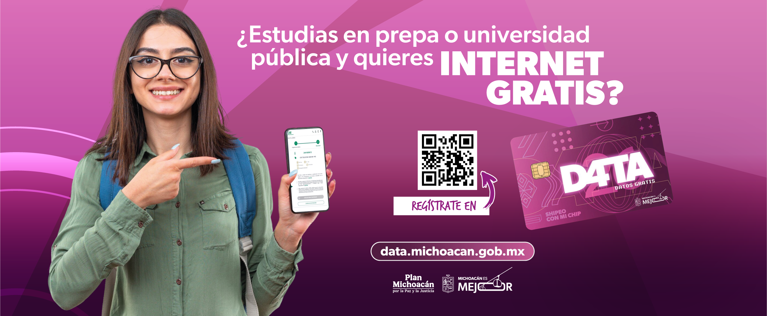 Hoy abre registro programa DATA de internet gratuito para estudiantes de prepas y universidades públicas