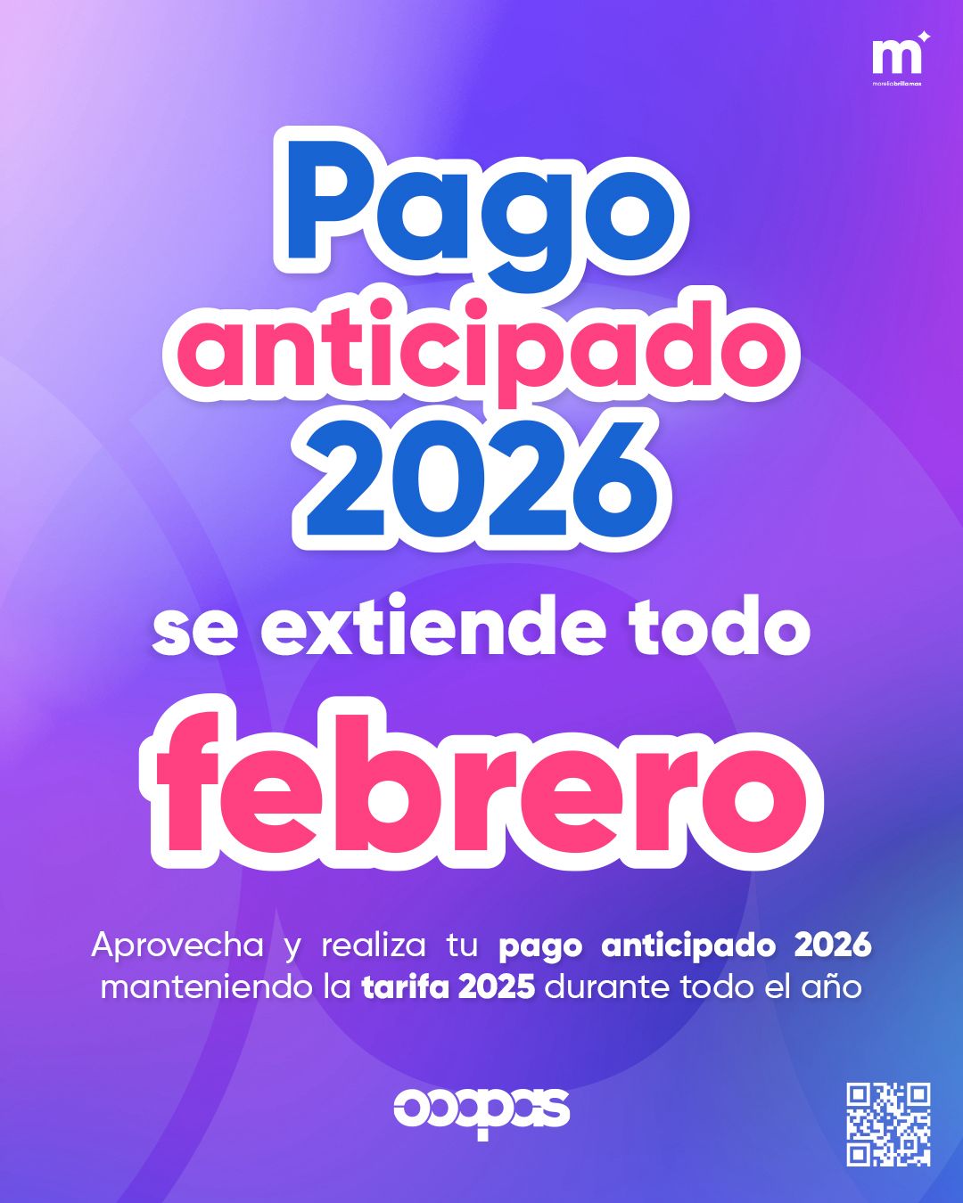 Extensión del programa Pago Anticipado del Ooapas