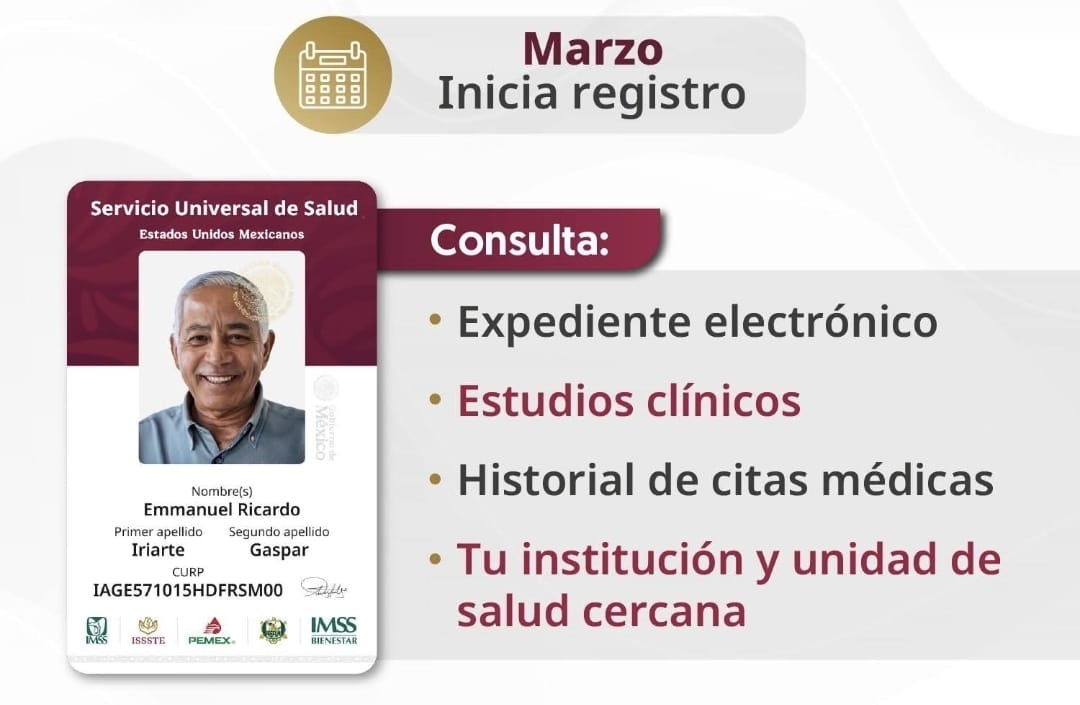 En marzo arranca Credencialización Universal de Salud en Michoacán